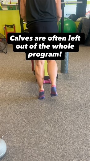 I have much work to do on calves and I try to make sure clients know that it’s your second heart and that we should have good strong, great range of motion in our calves! We need them to be strong to pump blood back up to the heart as well as propel our body forward while walking! | Brendalewistraining