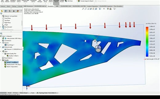 Topology Optimization SolidWorks