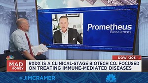 Watch Jim Cramer's full interview with Prometheus Biosciences CEO Mark McKenna