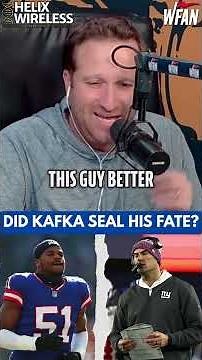 Evan rips Mike Kafka for going soft on Abdul Carter!