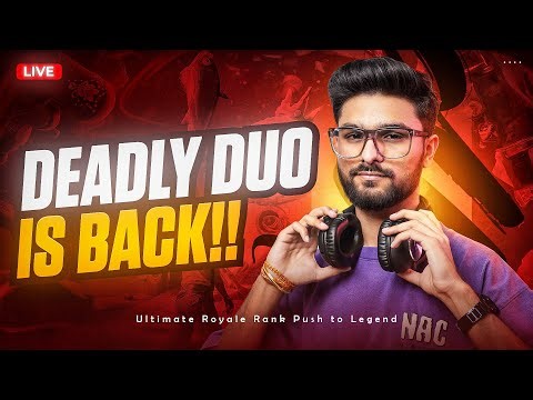 ULTIMATE ROYALE RANK PUSH | LEGEND KAB HOGA? | BGMI LIVE