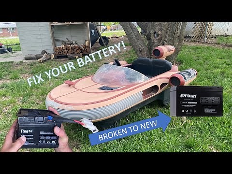 Battery Repair - Radio Flyer Star Wars Land speeder