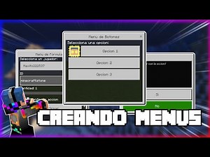 Creando Menús para Minecraft Bedrock con scripts [ En ESPAÑO ]