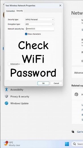 Find Forgotten WiFi Passwords on Windows 10/11