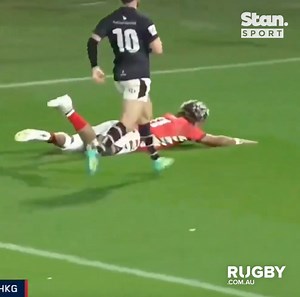 Tonga time! 🇹🇴 Tonga Rugby Union defeated Hong Kong 44-22 to qualify for #RWC2023, and this try was the pick of the lot 👏 | rugby.com.au