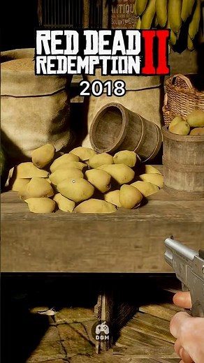 RDR 2 (2018) vs RE4 Remake (2023) | Physics and Details Comparison #rdr2 #residentevil4remake