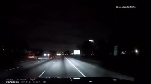 WOW: A driver in Atlanta dodges a powerful lightning strike. A slo-mo replay shows bolts of lightning pounding the interstate... just as the driver swerves to avoid them. Send us your weather photos or video --> https://news4sanantonio.com/chimein VIDEO: CNN via @lexi_diesels/TikTok | News 4 San Antonio
