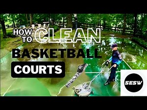 How To Clean Basketball Courts