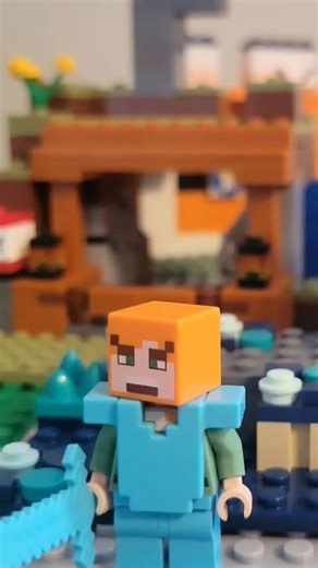 Alex spinning #minecraft #lego #stopmotion