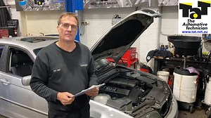 2003 BMW 325i with DSC and brake warning lights on due to a collapsed ball joint. Once repaired the codes could only be cleared by driving the vehicle. Keep in mind that on some of the later model vehicles some codes can only be self-cleared by drive cycles or kilometres travelled. Burson Auto Parts To join TaT visit www.tat.net.au/social.html | The Automotive Technician