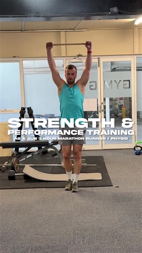 RUNNERS STRENGTH SESSION Save this and use it as a 60 minute runners strength session. Session structure: Warm up CNS 10 minutes Plyometrics 10 minutes Isometrics 45 to 60 seconds x 2 per movement Main strength 3 x 5 Accessory strength 3 x 8 - 12 If you want more structure and clarity with your training , my 12 week RUNSTRONG programme has helped 100s of runners build strength, stay consistent, and run better. 🔗Link in bio
