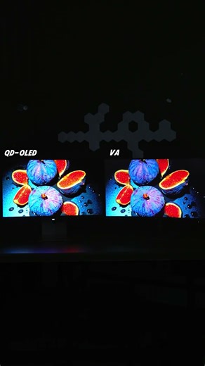 QD-OLED vs VA monitor panels #monitor #tech #test #hkc #gaming #setup #unboxing #pcgaming #review