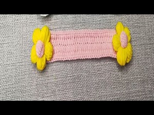 钩针编织：如何钩织漂亮的口罩延伸神器丨Crochet: How To Crochet A Beautiful Mask Extension Artifact#diy #handmade