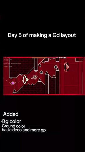 Day 3 of making a gd layout