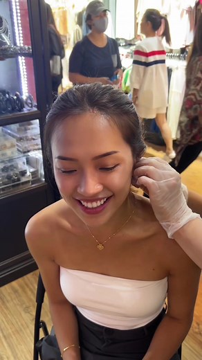 Three Earlobe Piercings | Bugis Piercing Experience