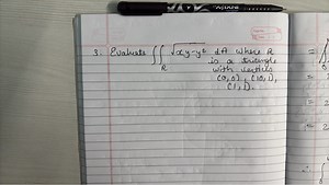 Evaluate the double integral  \iint_R \sqrt{xy - y^2} \, dA  wh... | Filo