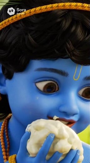 Shri Krishna makkhan Kala Aditya baccha #trending #viral #videoshorts123