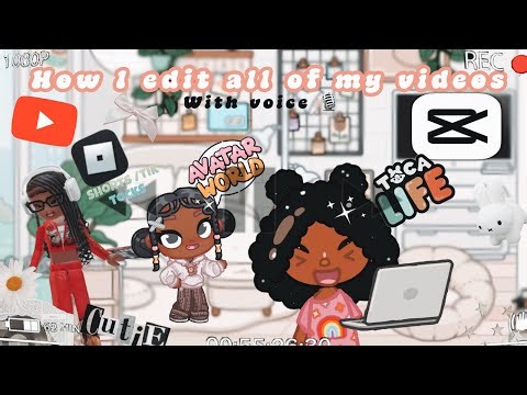 Editing Toca Boca, Avatar World and Roblox video tutorial ✨💖😅