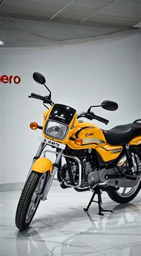 “2026 Hero Splendor 100cc 💛 | Yellow Beauty | Mileage King Bike 🔥”