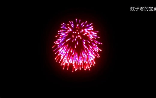【20个超高清烟花视频素材】用于制作视频！后期设计师特效剪辑必备