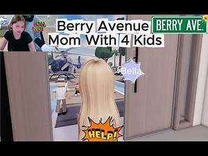 Day in a Life of a Berry Avenue Mom With 4 Wild Kids | Family Roleplay *Roblox