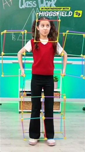 Can You Build 3D Shapes with Straws?! 📐🧃 STEM Fun