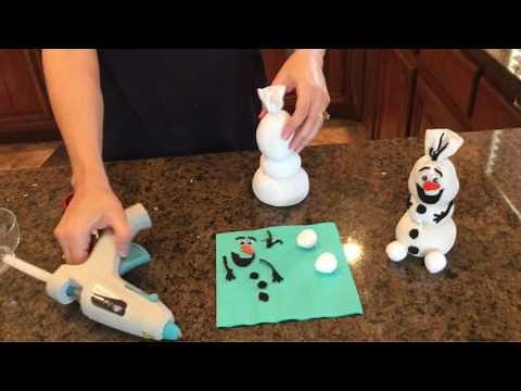 Olaf Sock Snowman Tutorial