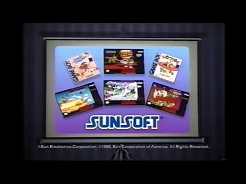 Looney Tunes SNES & Game Boy Games by Sunsoft TV Commercial - SNES - GB - 1994
