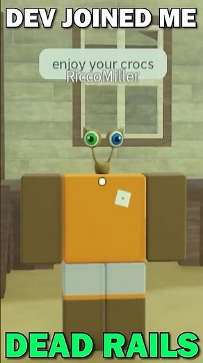 Dead Rails : The Owner joined me #roblox #deadrails