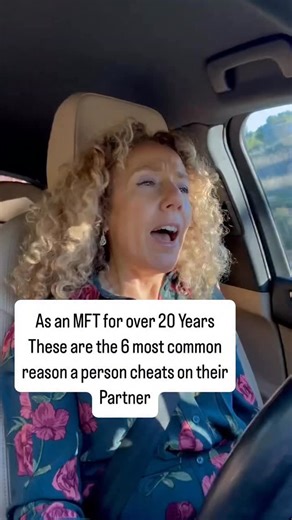 Marina Edelman | Gottman Couples & Marriage Therapist on Instagram: "As an MFT for Over 20 Years, These Are the 6 Most Common Reasons a Person Cheats on Their Partner 💔 Some people think cheating is just about attraction or opportunity — that someone cheats because they met someone more appealing. That’s what makes infidelity so misunderstood — it’s rarely about the other person being “better,” but about unmet needs or brokenness within themselves. ❤️‍🩹 They don’t just want someone new — they’