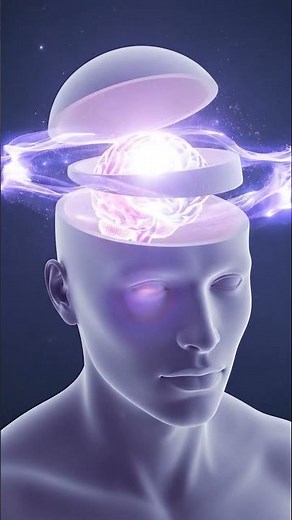 Mind Awakening Animation: Human Skull Opening & Brain Visualization | 3D Medical Animation #body