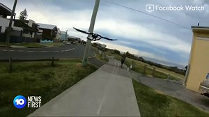 7.9K views · 66 reactions | Magpie swooping season is a fact of Australian life, but residents on one street have had enough. After multiple reports of vicious attacks over years, the council has been forced to act, getting approval for a licence to harm. | 10 News Sydney | Facebook