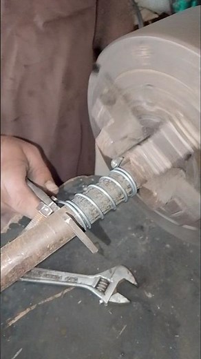 Making a Fine Wire Spring on Machine Precision Coil Spring#SpringMaking#FineWireSpring#CoilSpring