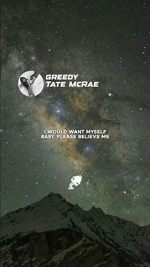 Tate McRae - greedy (Lyrics)