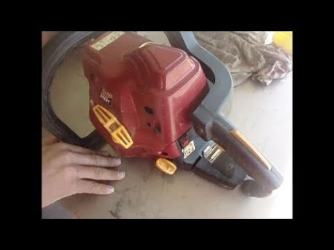 Αλυσοπρίονο συντήρηση - Service αλυσοπρίουνου πριν τη χρήση