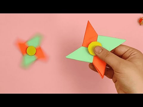 How to Make a Paper Fidget Spinner | DIY Paper Fidget Spinner Tutorial