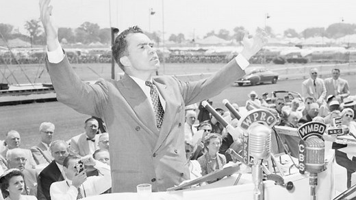 Senator Nixon Takes Tough Stand on Communism