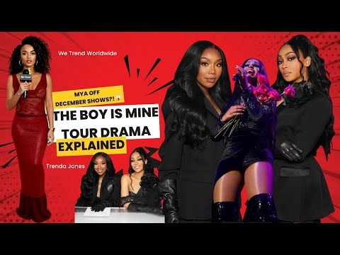 Mýa OFF December Shows! 😱 The Boy Is Mine Tour Drama Explained