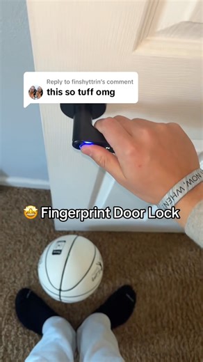 Nexora on Instagram: "Upgrading home security without the headache! 🔒 Thoughts? Details in our bio. #smartdoorlock #smarthome #homeimprovement #techgadgets"