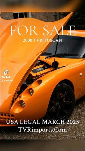 FOR SALE: 2000 TVR TUSCAN FULL RESTORATION
