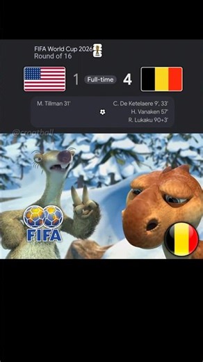 USA vs Belgium 1-4 | #FIFAWorldCup2026