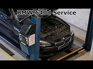 BMW 640d Servicing at Regal Autosport Southampton