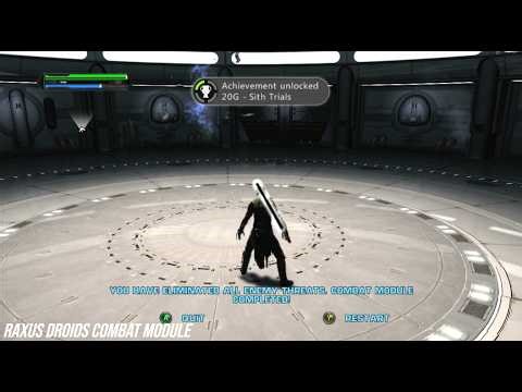 Star Wars: TFU - 'Sith Training' & 'Sith Trials' Achievements/ Trophies (ALL Training Room Modules)