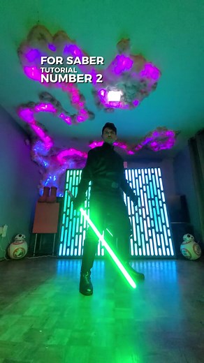 Force Saber Tutorial No.2 Here it is #forcesaberfam How to pass the saber between your hands while spinning. techniques in this tutorial require skill from the previous how-to make sure you've watched that one before attemping this technique. if you are practicing with the force saber tag me in your videos I'm always searching for other force users. until next time may the force be with you #fyp #foryou #viralvideo #tutorial #lightsabers #forcesaber #leviwand #flowart #practice #cosplay #lukesky
