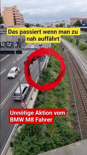 Raser Auffahrunfall Autobahn Bmw
