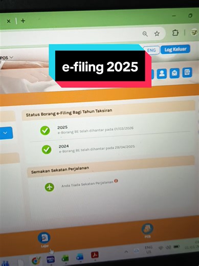Panduan E-Filing Cukai 2025: Langkah Mudah Mulakan