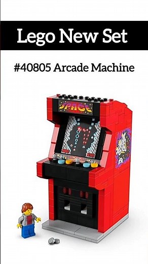 LEGO New Set -#40805 Arcade Machine