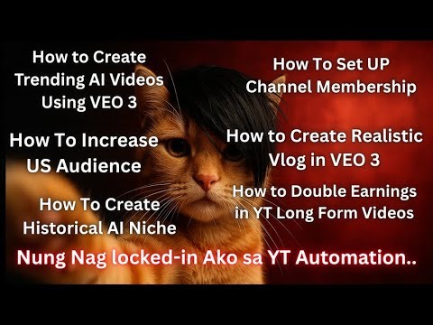 Mag Locked-in Ka Sa Youtube Automation (Weekly Tips and Tutorials by Iyo Tube)
