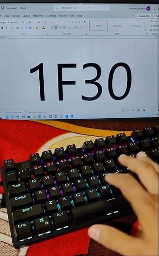 Word Signature Trick #word #microsoftoffice #excel #computerzone #wordprocessingsoftware #typing