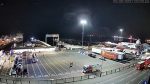 19K views · 167 reactions | Is it a bird? Is it a plane? Is it a shooting star? Or is it a UFO?  As firefighters tackled a blaze at Southampton's Red Funnel terminal, FIVE unidentified objects could be seen shooting past in the sky... (Video thanks to Solent Ships) | Isle of Wight Radio | Facebook